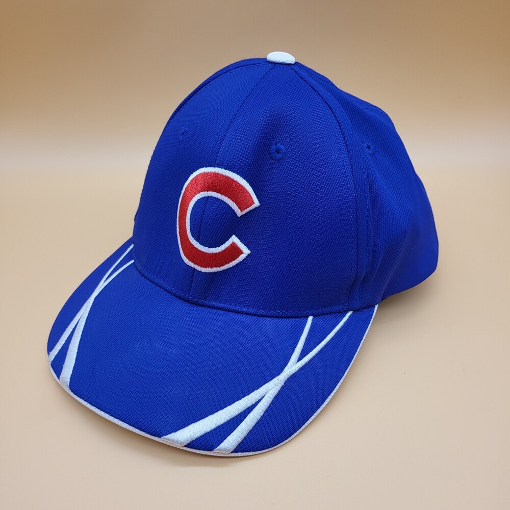 Chicago Cubs Hat Cap Fan Favorite Adjustable Strap Back Embroidered Stripes